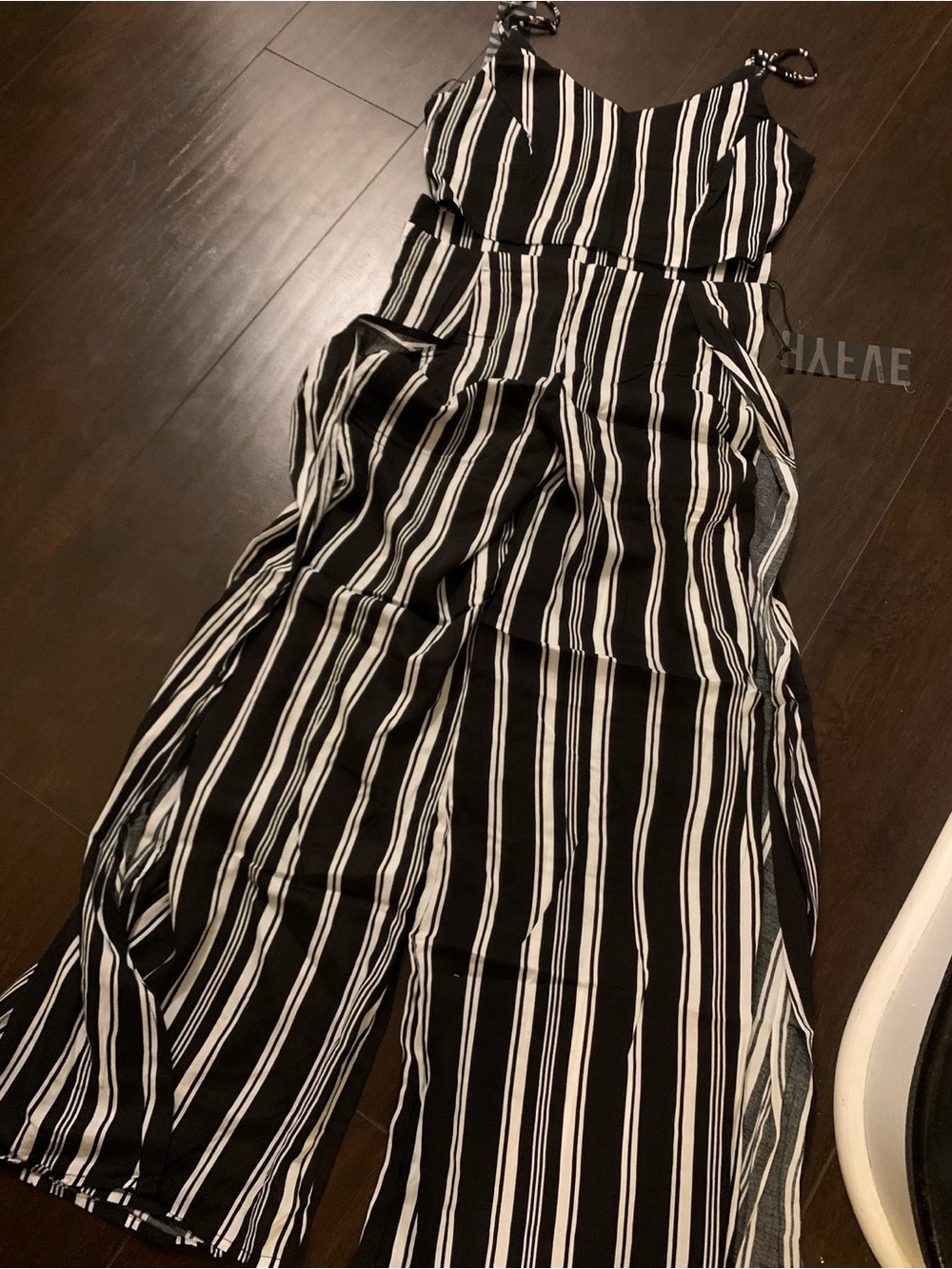 Black & White Vertical Stripe Set